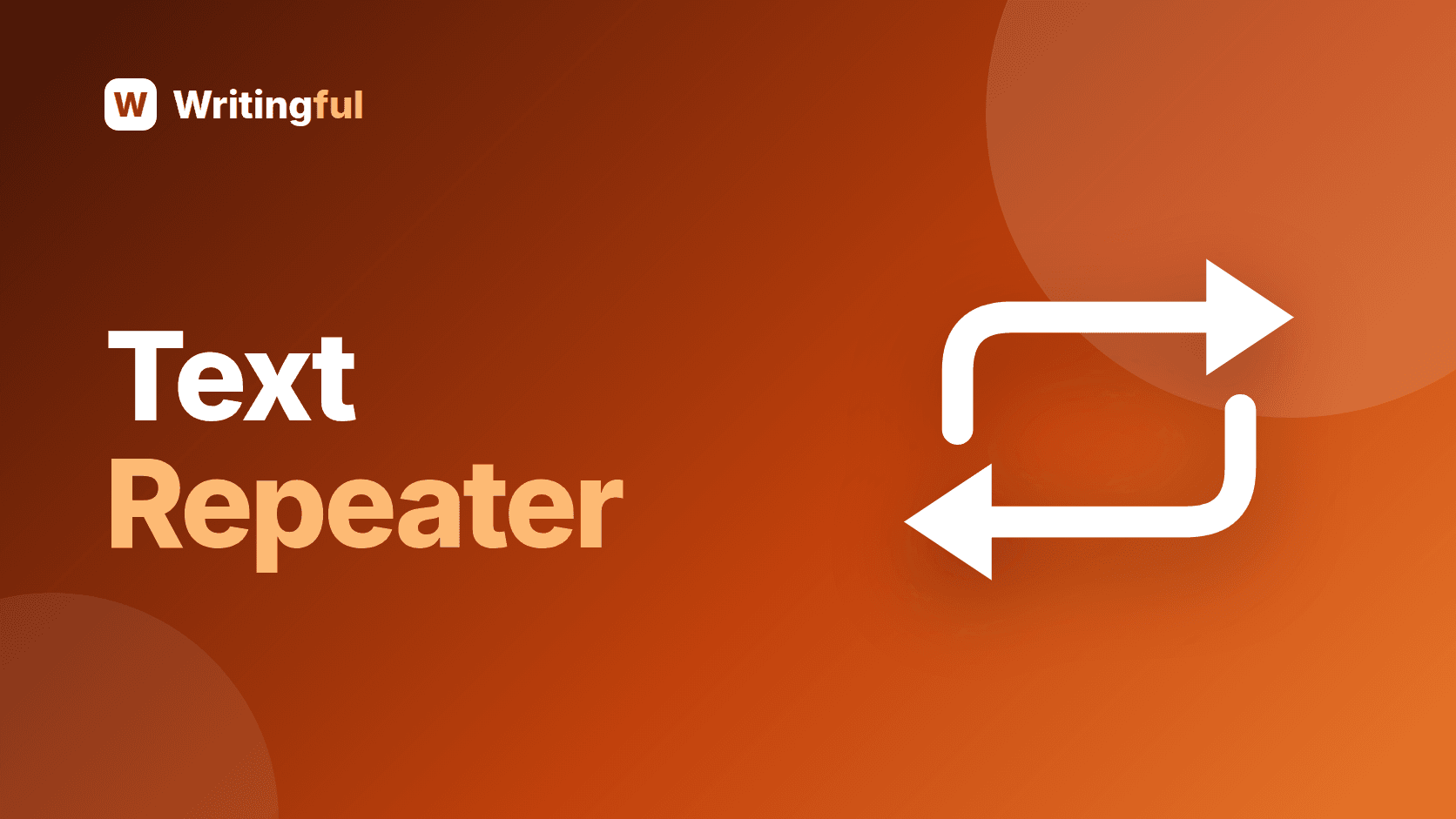 Free Text Repeater