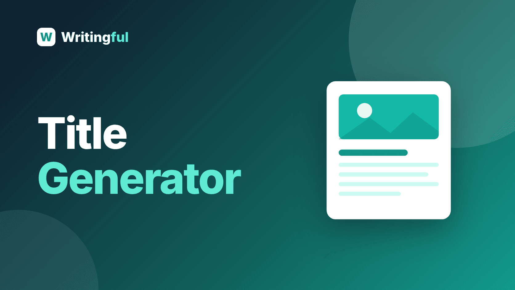 Free Title Generator