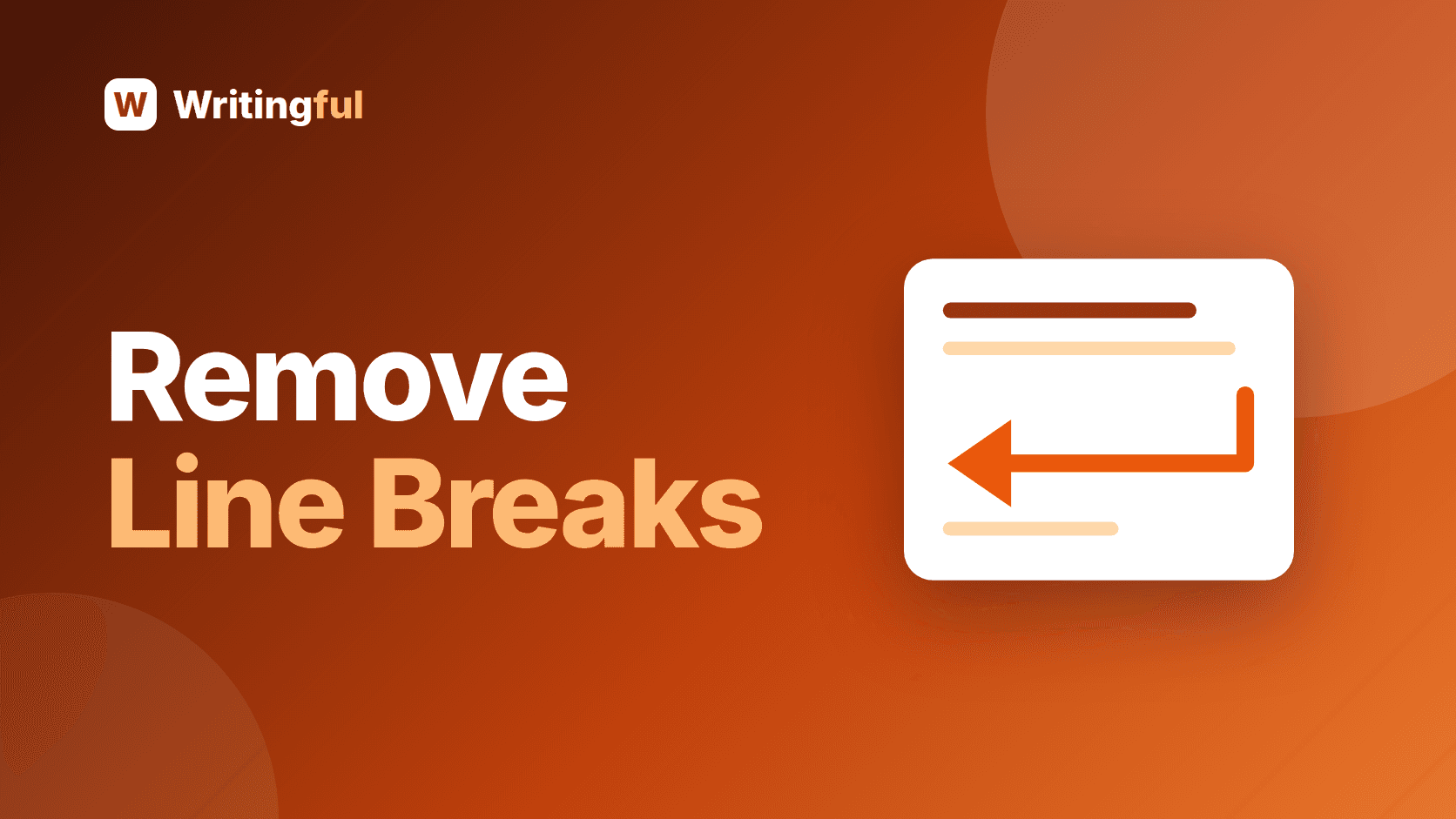 Free Remove Line Breaks Tool