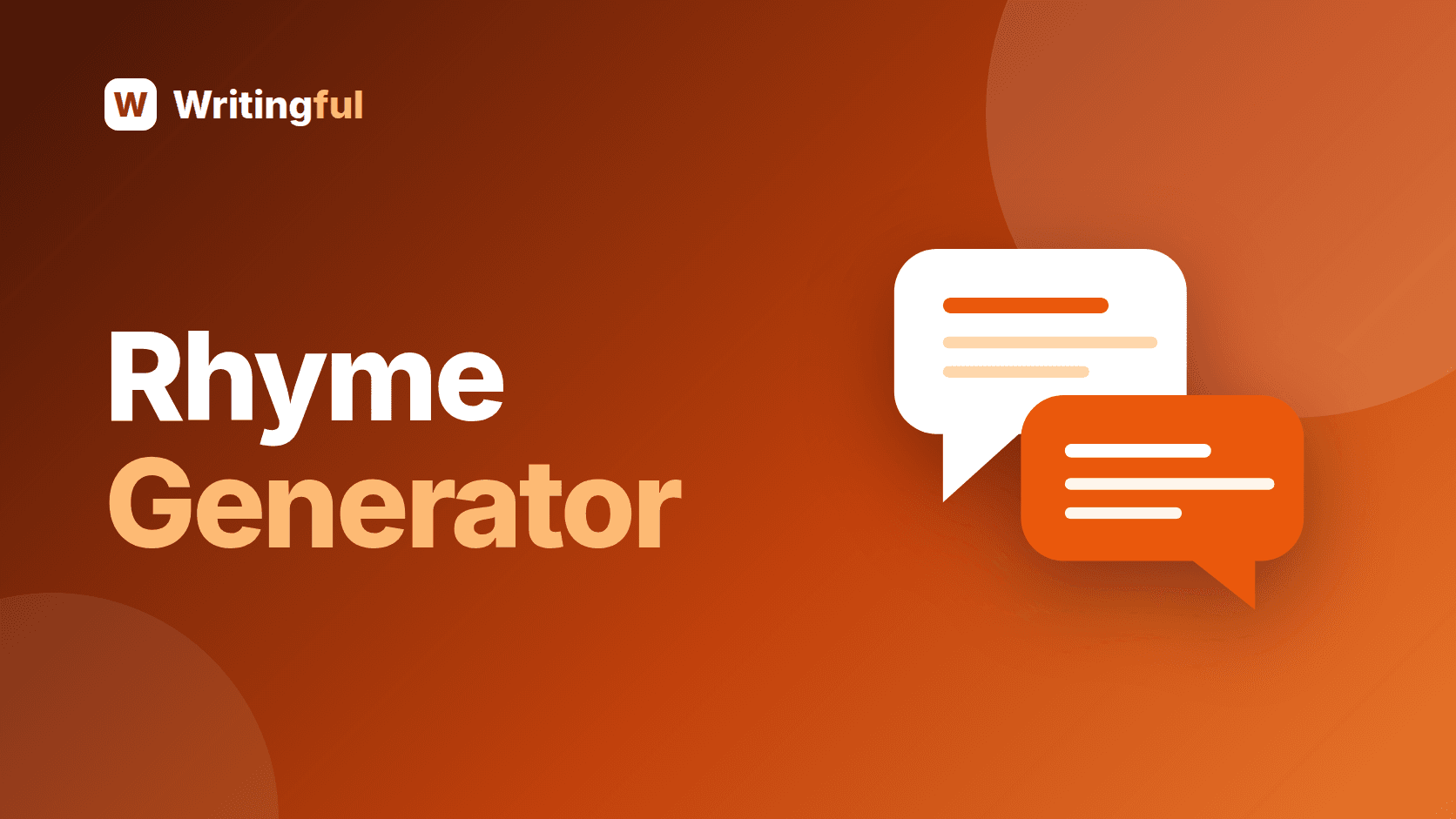 Free Rhyme Generator