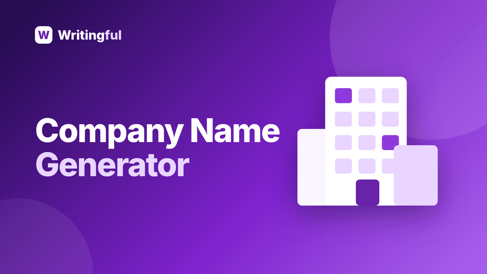 Free Company Name Generator