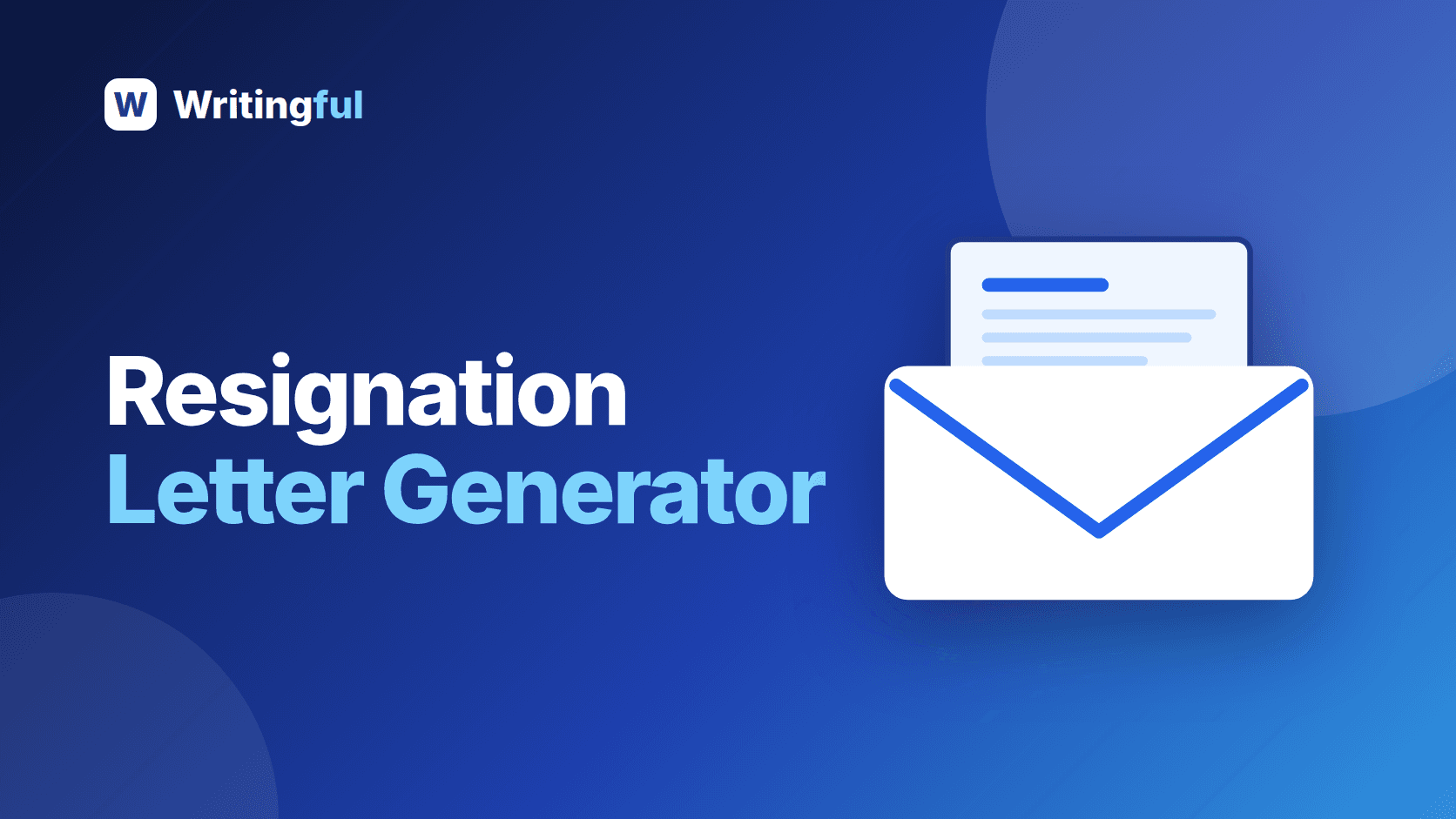 Free Resignation Letter Generator