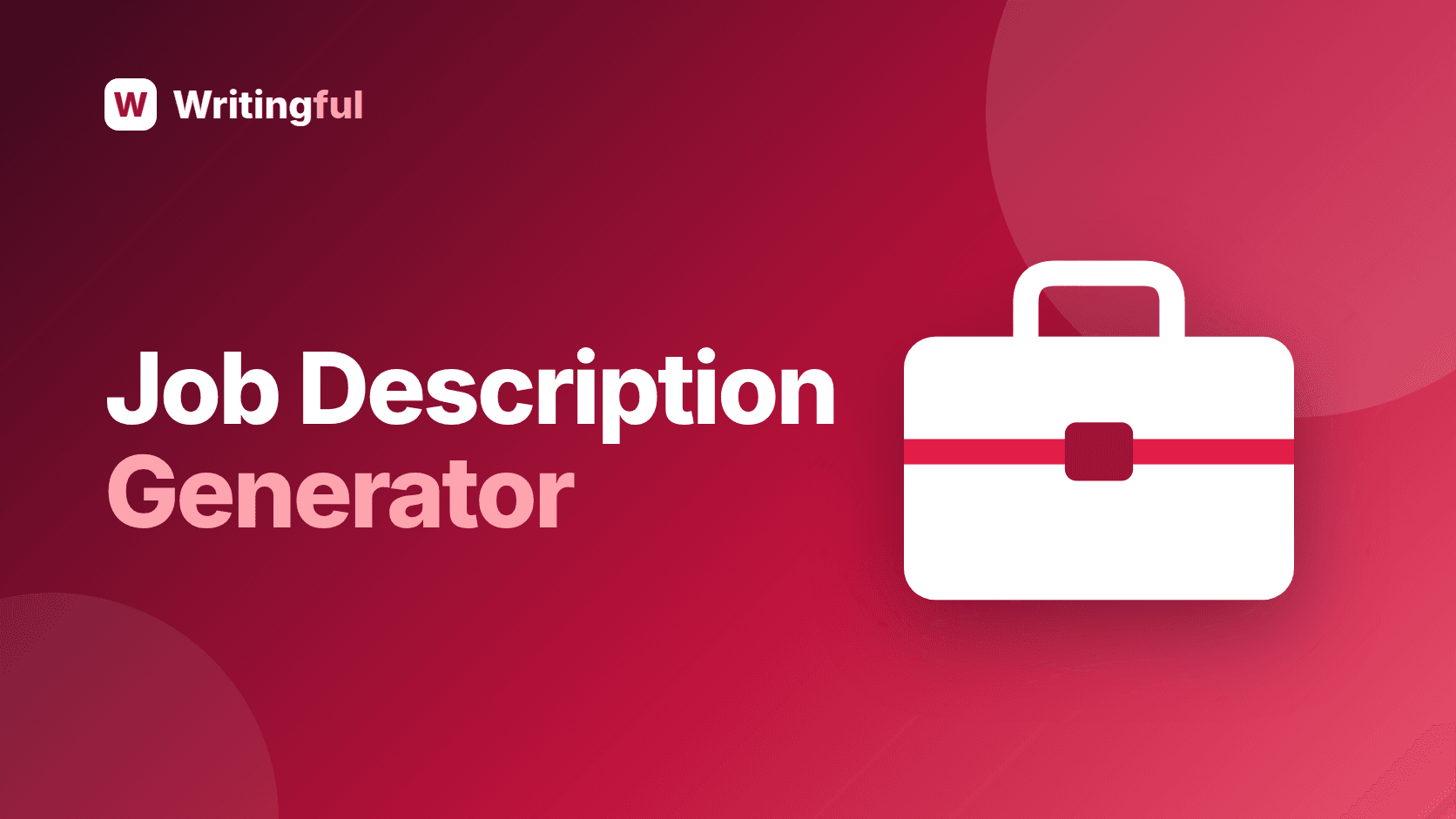Free Job Description Generator