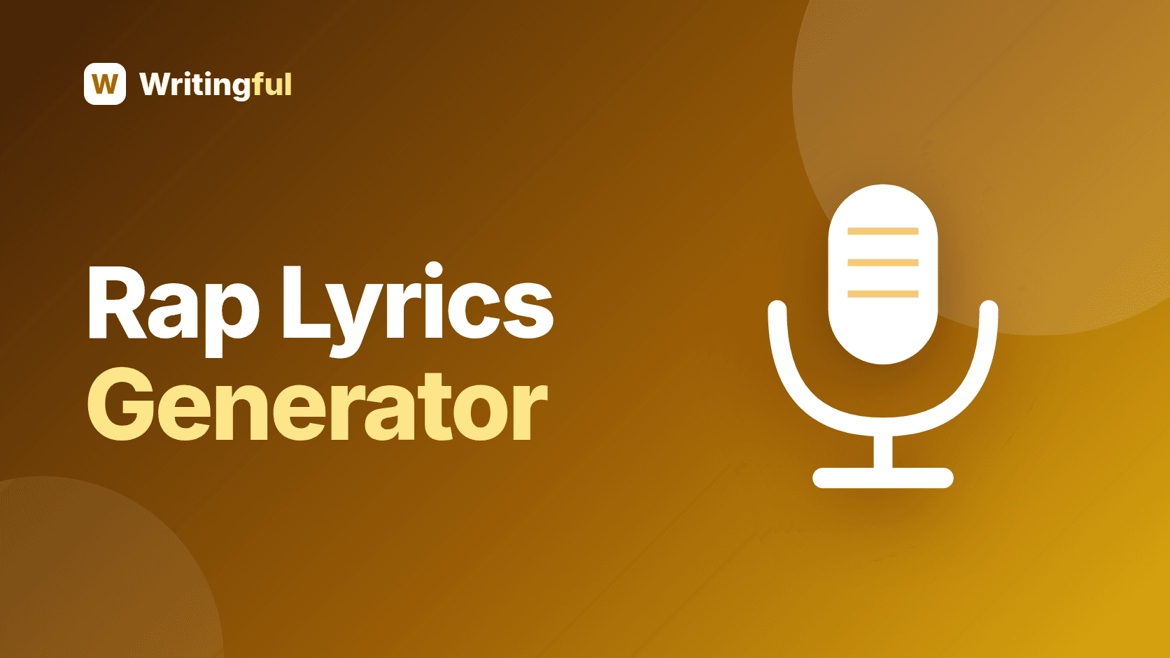 Free Rap Lyrics Generator