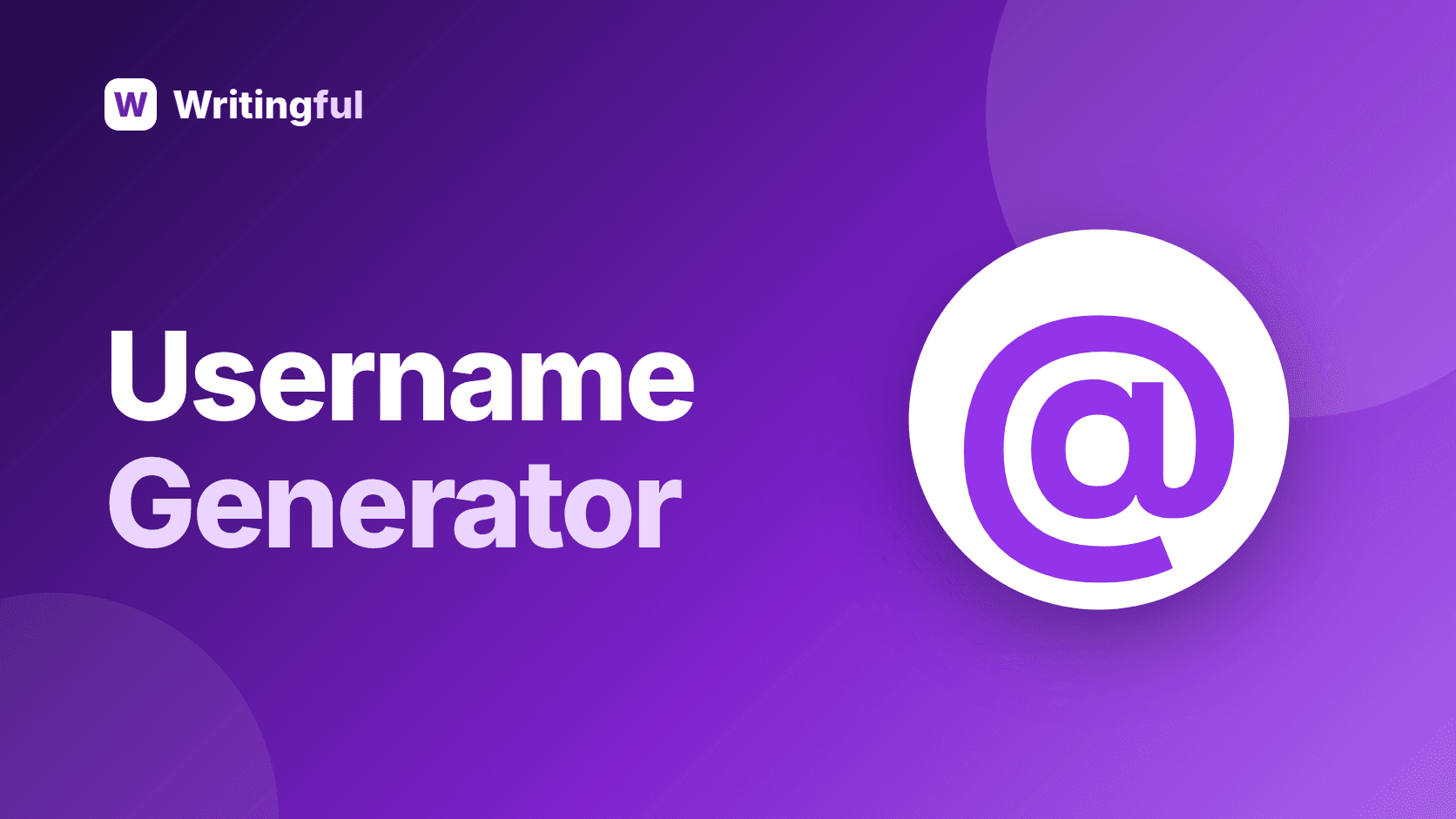 Free Username Generator