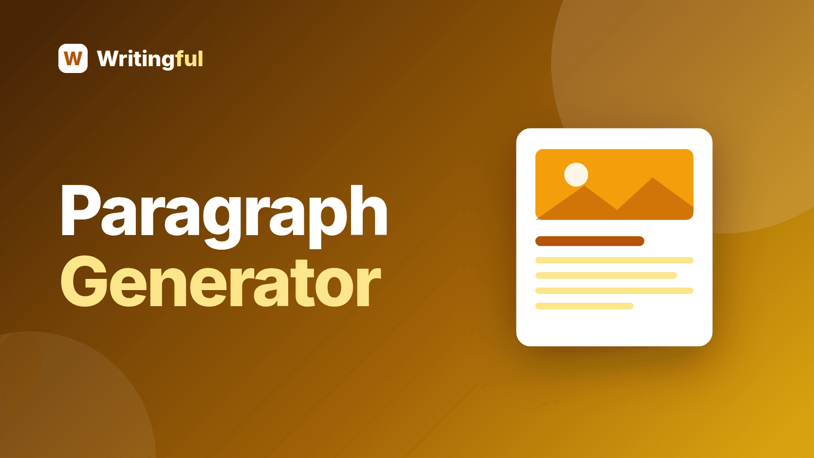 Free Paragraph Generator