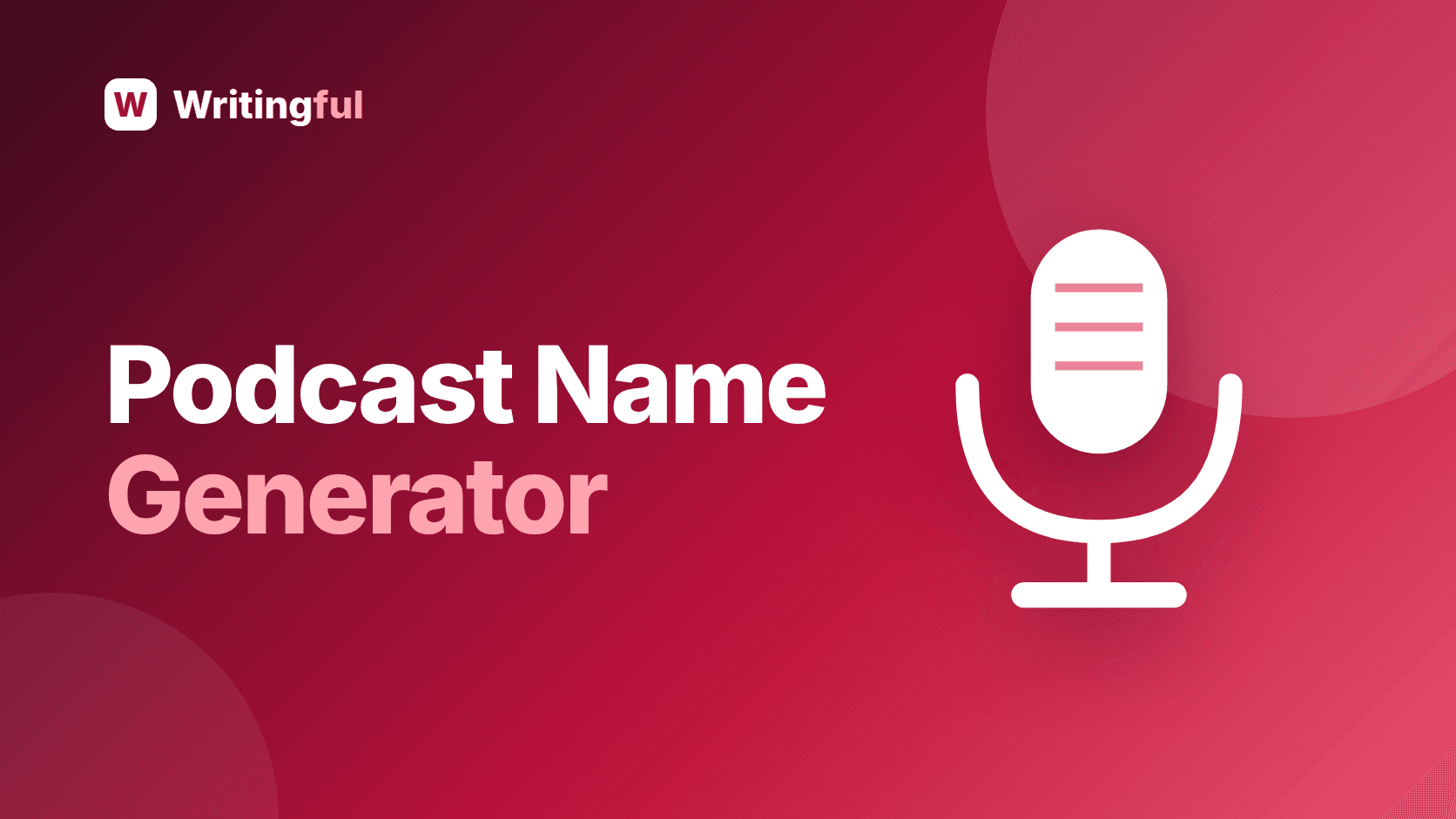 Free Podcast Name Generator
